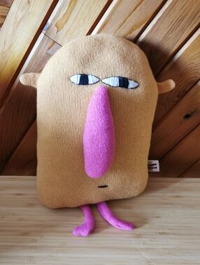 Donna Wilson “Parker” Lambswool Creature Plush – Handmade UK – Rare